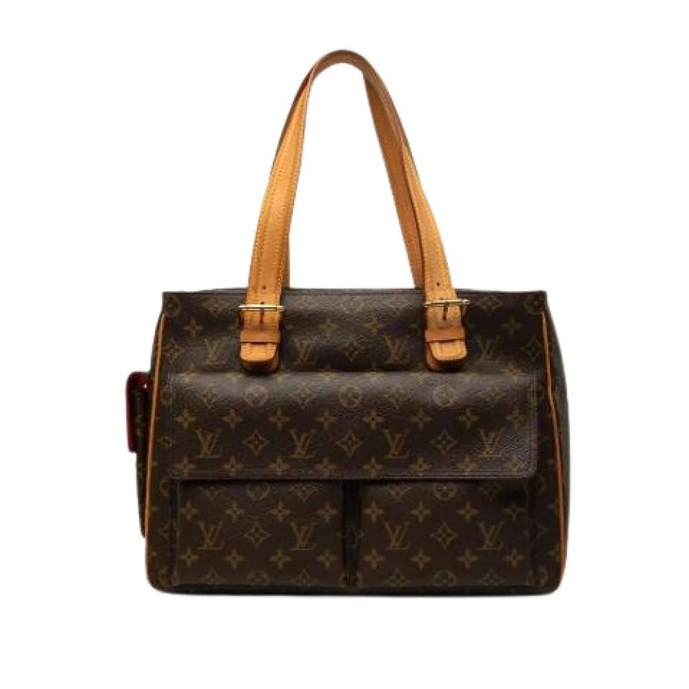 Louis Vuitton Vintage Pre-owned Multipli-Cite Tote Bag - Vintage - Dame - Brun - ONE SIZE - Læder