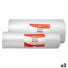 Fixo Transparent Bubbelplast Rulle 0,6 x 5 m (Pack med 3)
