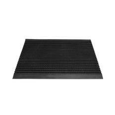 Dørmåtte Udendørs 61,5 x 91,5 cm - Børstemåtte - Gummi - Sort