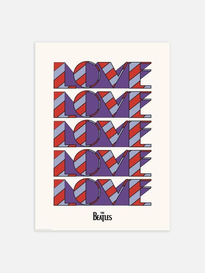 The Beatles Love Is Love Poster