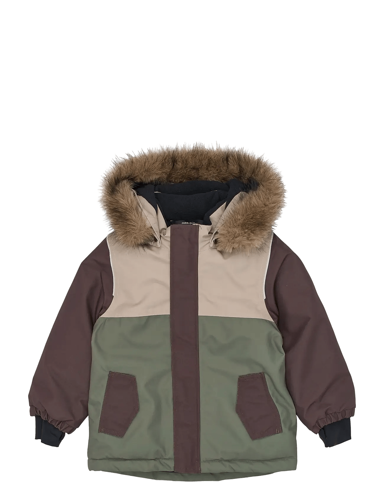 mikk-line Anorak Jacket - Khaki green - 128