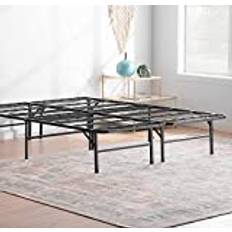 Linenspa Metallbett mit Lattenrost – Klappbett – 33 cm Stauraum unter Bettgestell – Montage in 5 Minuten – Bett 180x200 cm