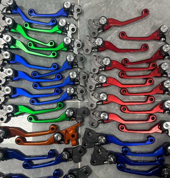 CRF300L Motorcycle Dirt Bike Pivot Foldable Brake Clutch Levers Handlebar Handle Grips For Honda CRF 300 L RALLY CRF 300L 2022