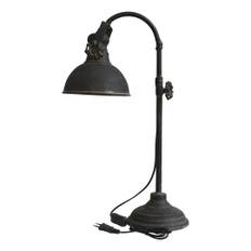 Chic Antique - Factory Bordlampe i Antique Sort