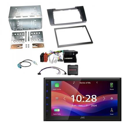 JVC KW-M695DBW bilstereopakke til Mercedes CLS/W211 2002-2008, passiv