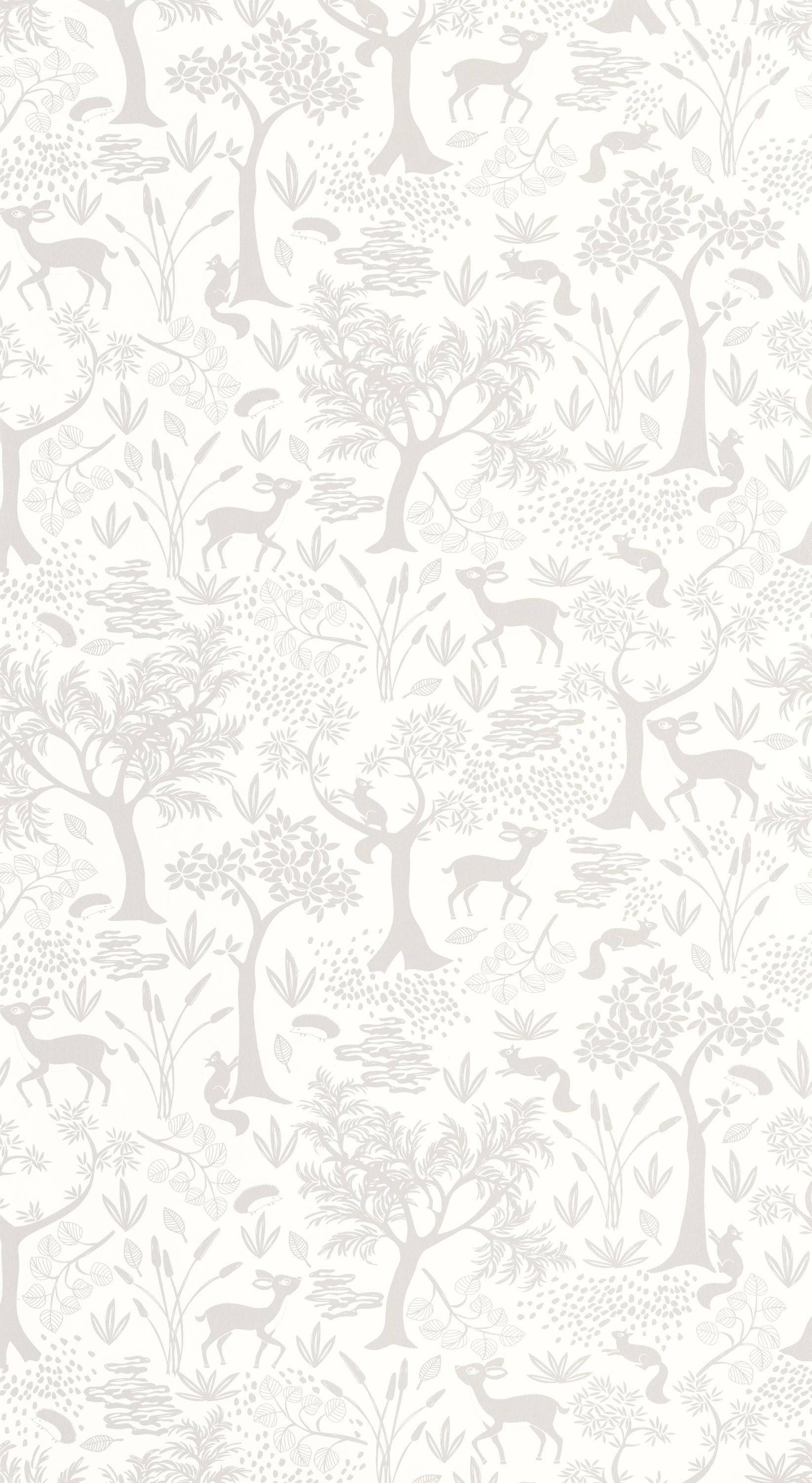 Casadeco - Poetic Forest Gris Duvet Once Upon A Time