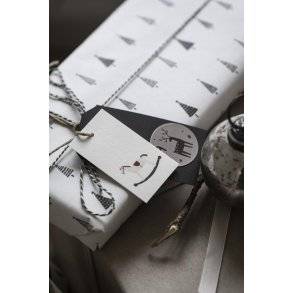 Ark m. 24 julekalender klistermærker <br><br>