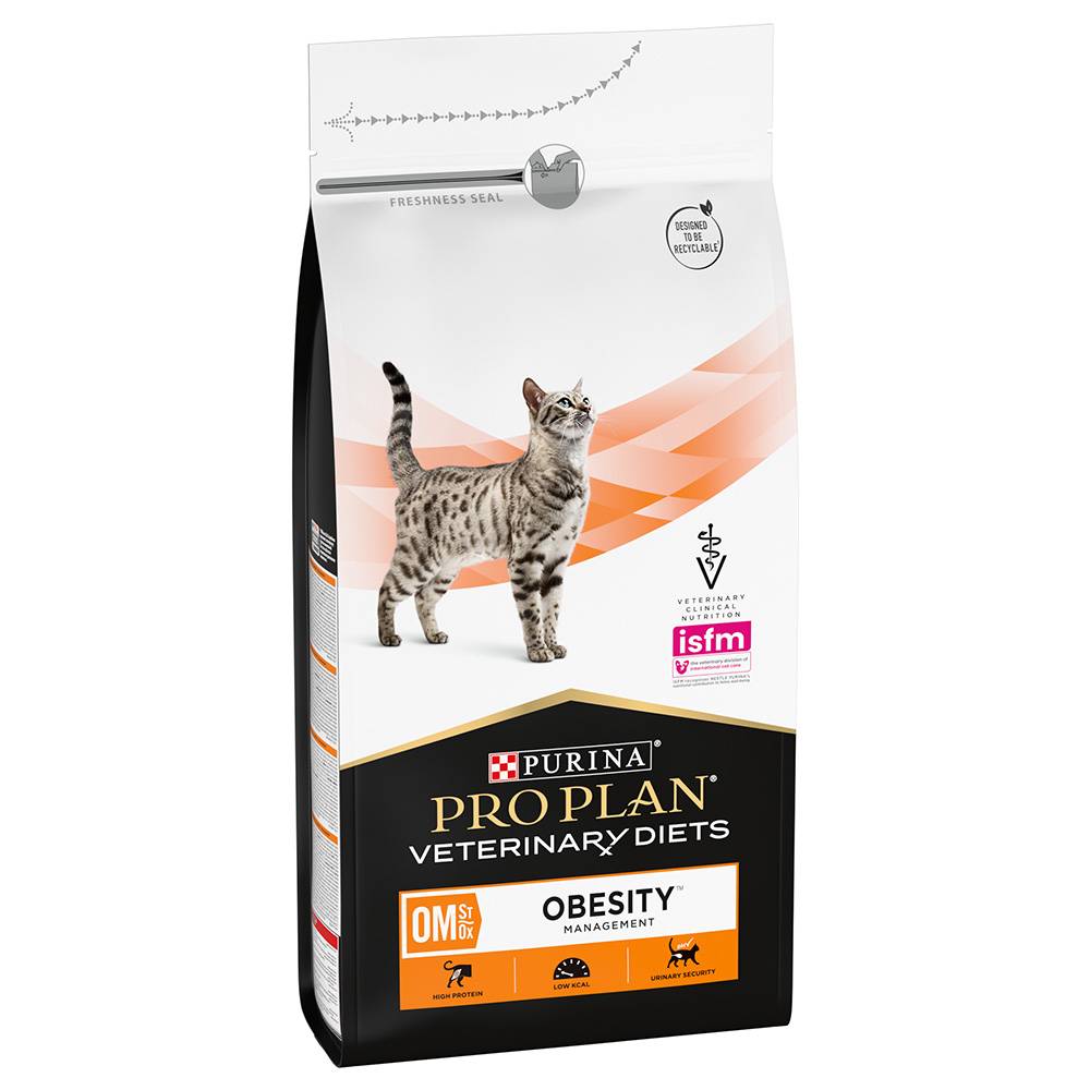 PURINA PRO PLAN Veterinary Diets Feline OM ST/OX - Obesity Management - Ekonomipack: 2 x 1,5 kg