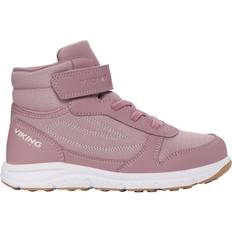 Viking Hovet Mid 1V WP Sneakers, Dusty Pink, 23