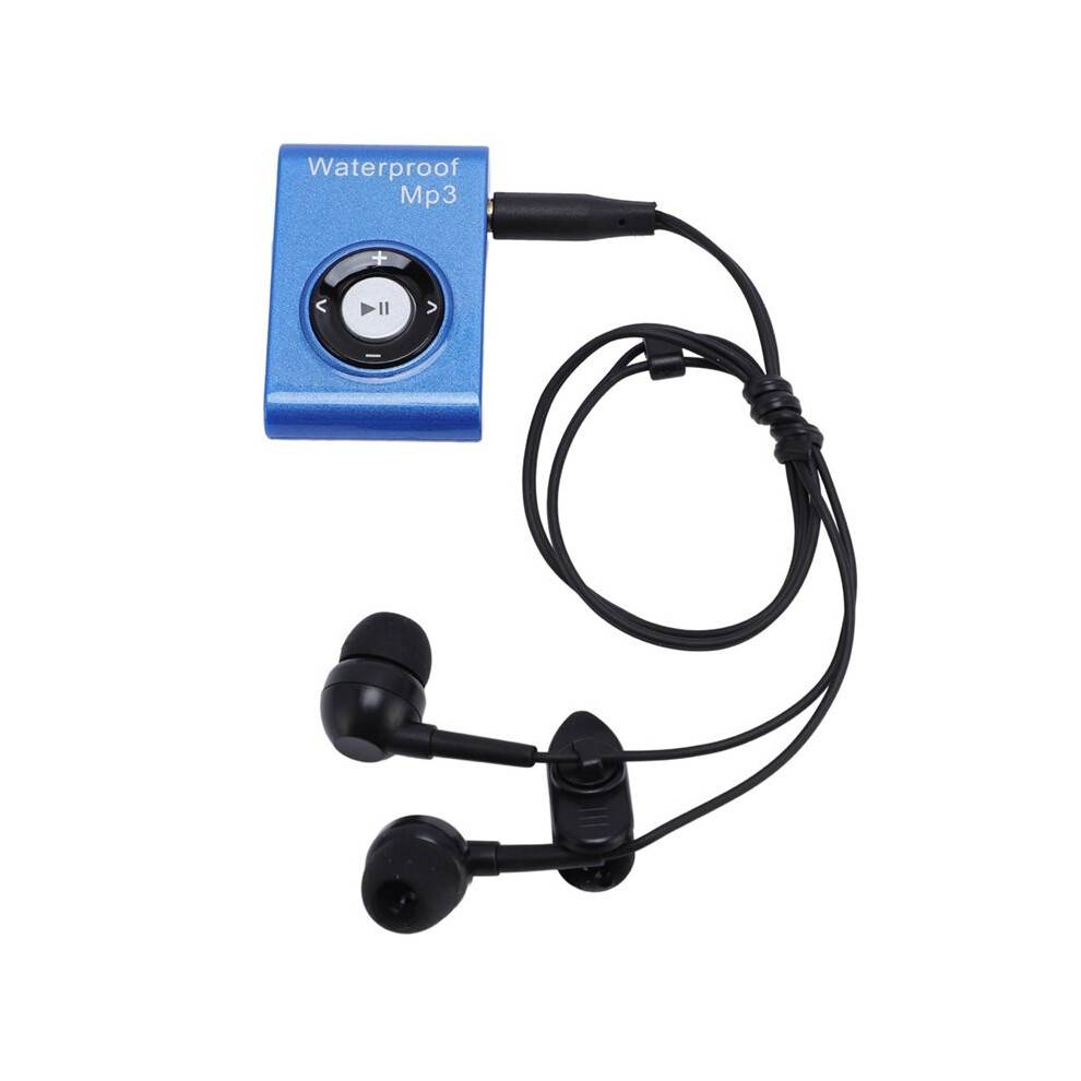 MP3 Player 8GB Memory Multifunctional Portable Underwater Music Player with Headphone for Diving Surfing Running Skiing