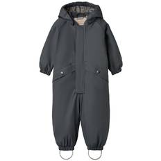 Wheat Regnoverall m. Termo - PU - Aiko - Greyblue - Wheat - 2 år (92) - Regnoverall