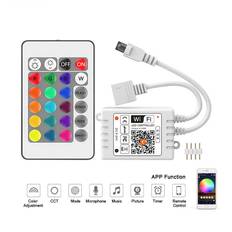 LED WIFI controller til RGB strips - Wifi controller med fjernbetjening