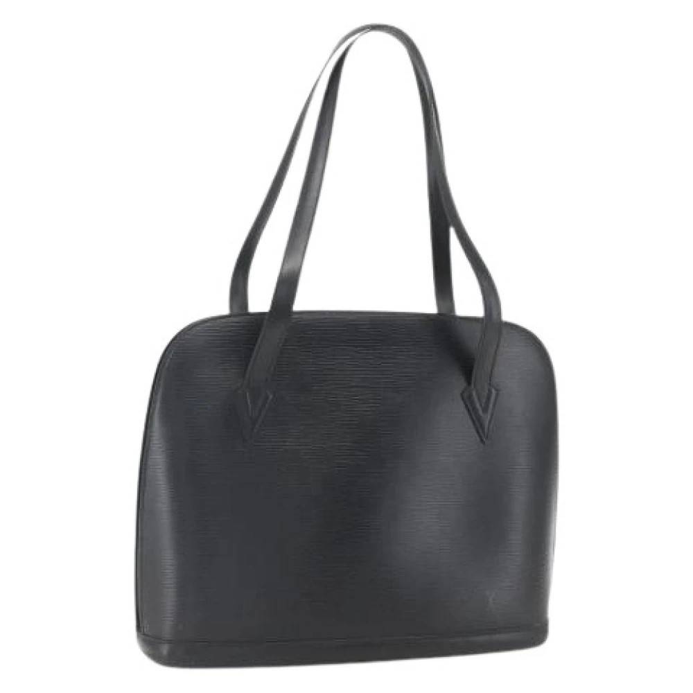 Louis Vuitton Vintage Pre-owned Vintage Epi Skuldertaske - Vintage - Dame - Sort - ONE SIZE - Uld