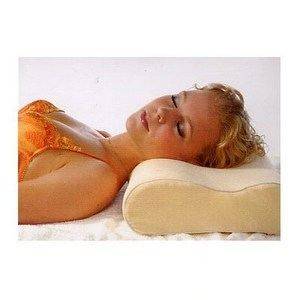 Anatomic memory foam pillow