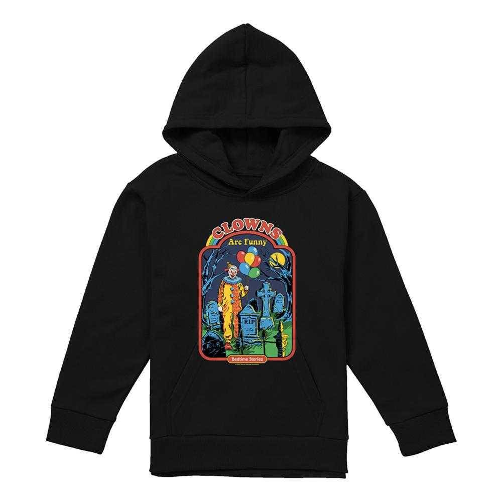 Steven Rhodes Childrens/Kids Clowns Are Funny Hoodie 5-6 Years
