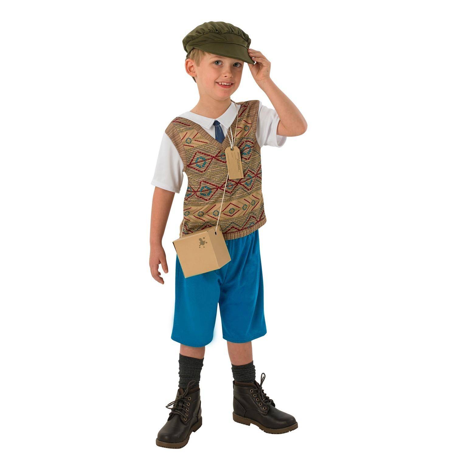 Bristol Novelty Boys Evacuee Costume 5-6 Years