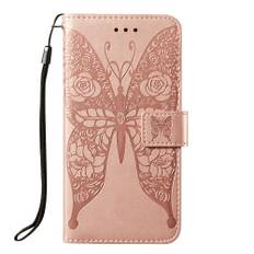 Butterfly Samsung Galaxy S21 Ultra 5G etui- Pink