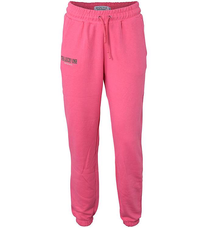 Hound Sweatpants - Träningsbyxor - Rosa - Hound - 12 år (152) - Sweatpants