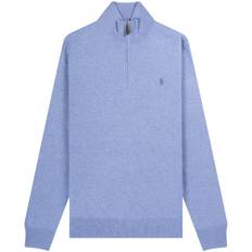 Polo Ralph Lauren 1/4 Zip Knit Blue Heather