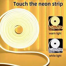 1M/2M/3M/4M/5M 5V USB Neon Strip Light, Vattentät Flexibel Neon LED Strip Lights För Heminredning Hörnbelysning, Skåpbelysning, Läslampa, Sminkbordsla (5M,1M,3M,2m,4m)