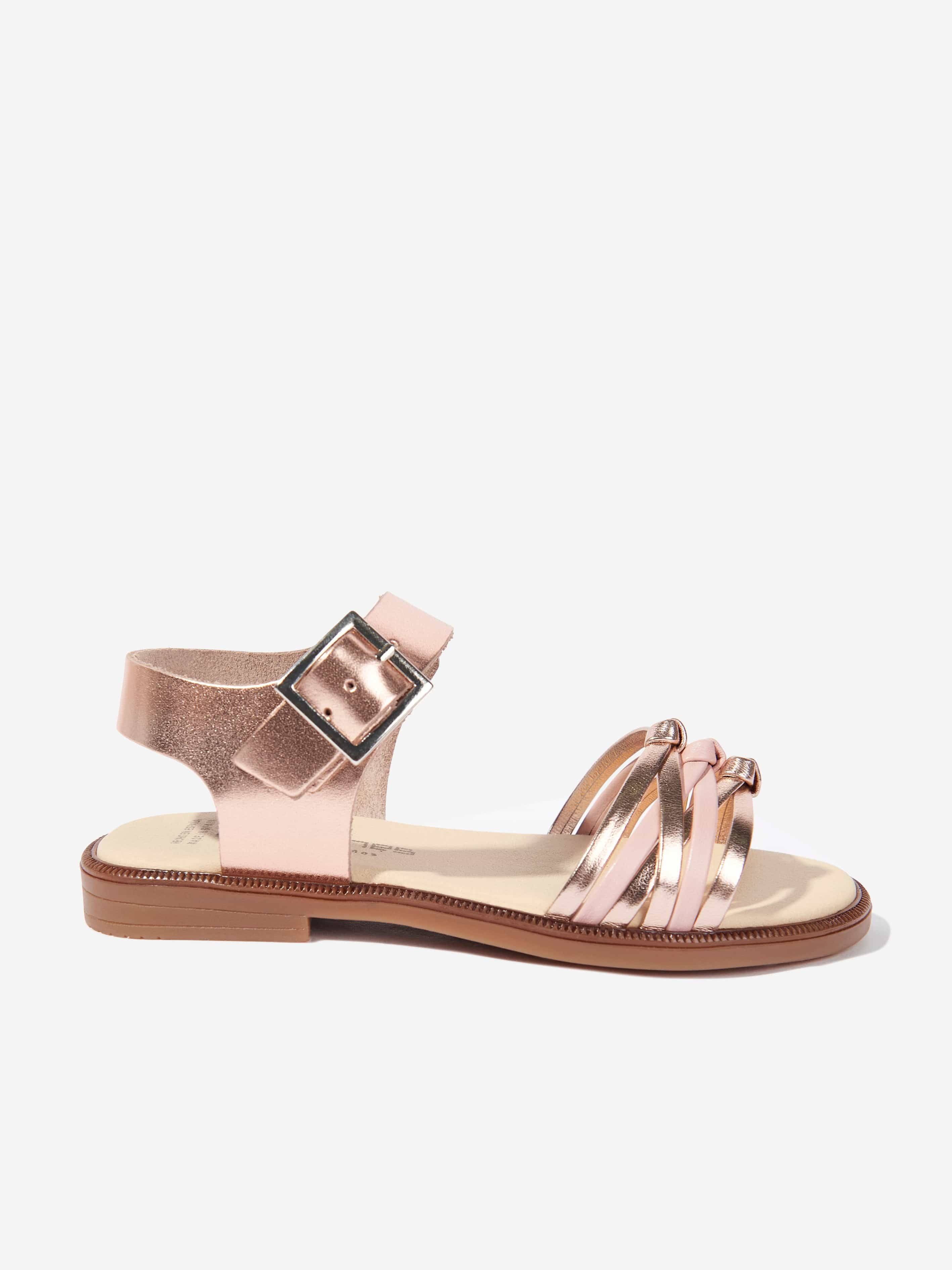 Andanines Girls Sandals in Pink - Pink / EU 28 UK 10