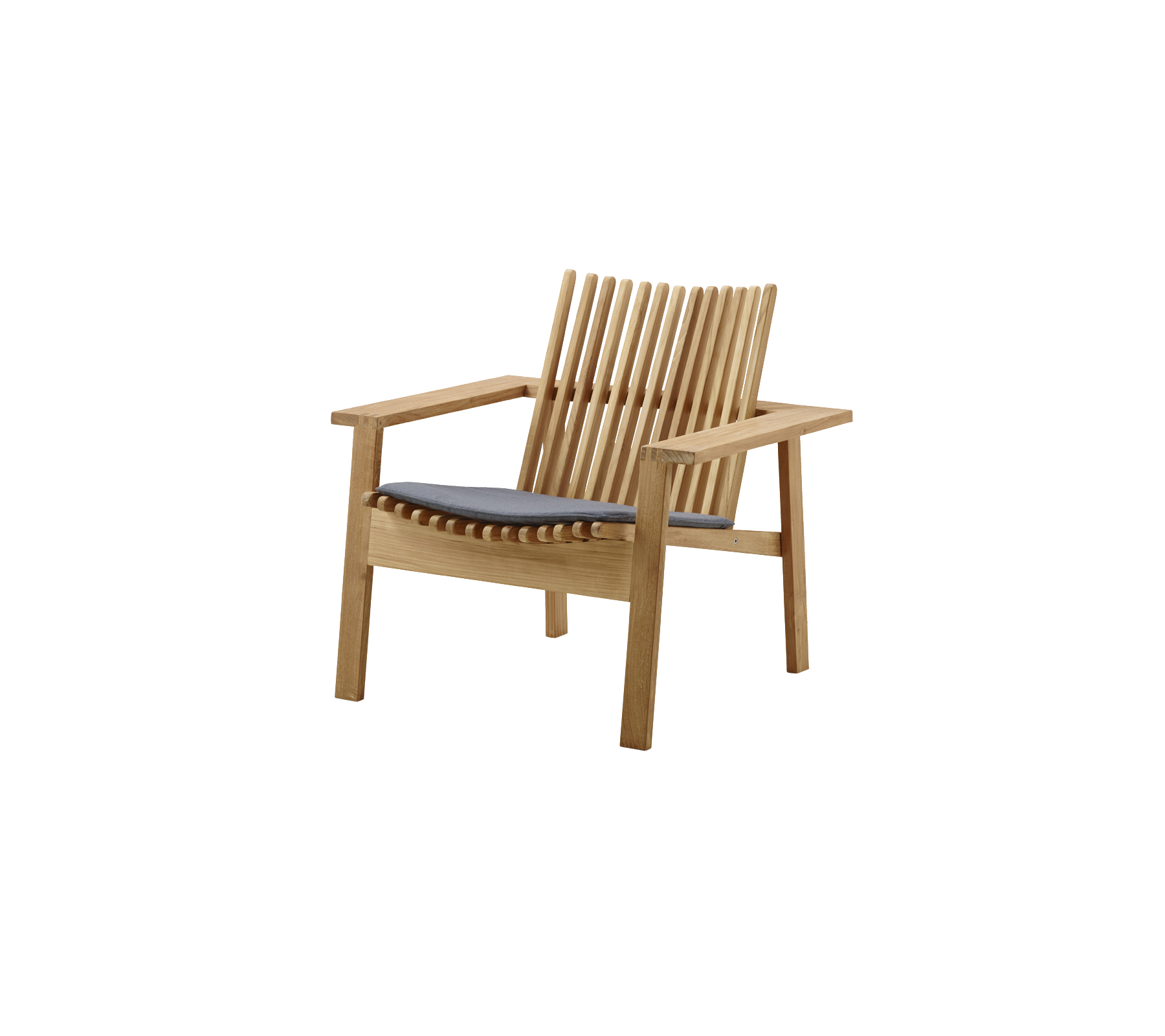 Amaze lounge fåtölj - Teak / None