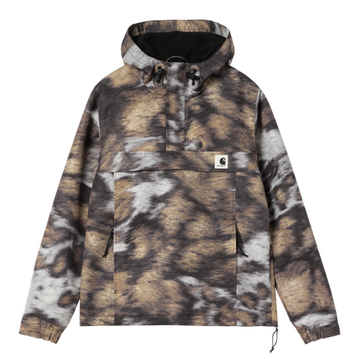 W' Nimbus Jakke, Wild Dog Print, M