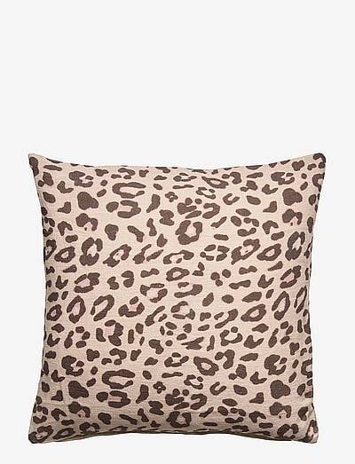 DAY Home Day Cushion Cover Leopard 2hand - Kuddar & Filtar - LEOPARD PRINT / beige