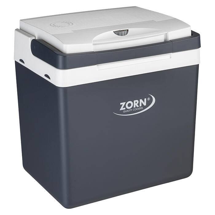 ZORN 25L Elektrisk Køleboks Til Bil 12/230v - Grå