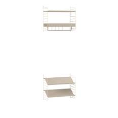 String - Hall hyllsystem E beige/beige - Hyllor och hyllsystem - Beige