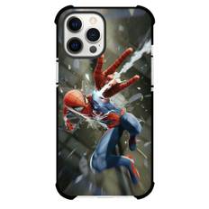 Spider Man Across The Spider Verse Phone Case For iPhone Samsung Galaxy Pixel OnePlus Vivo Xiaomi Asus Sony Motorola Nokia - PS Spider Man Breaking Through A Window