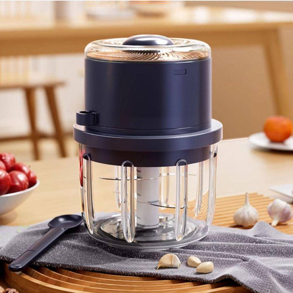 350ml Capacity Electric Ginger Grinder Portable Design Mini Garlic Peeler  Food Processing