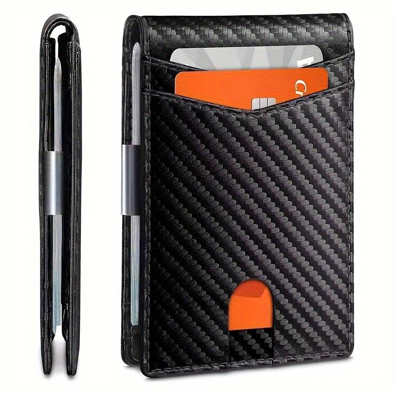 Men's Clutch, Ultra-thin Men's Wallet, Card Case, Rfid Men' Clip, Anti-theft Card Holder