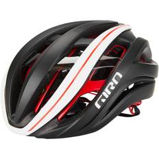 GIRO AETHER SPHERICAL cykelhjelm (sort/hvid/rød)