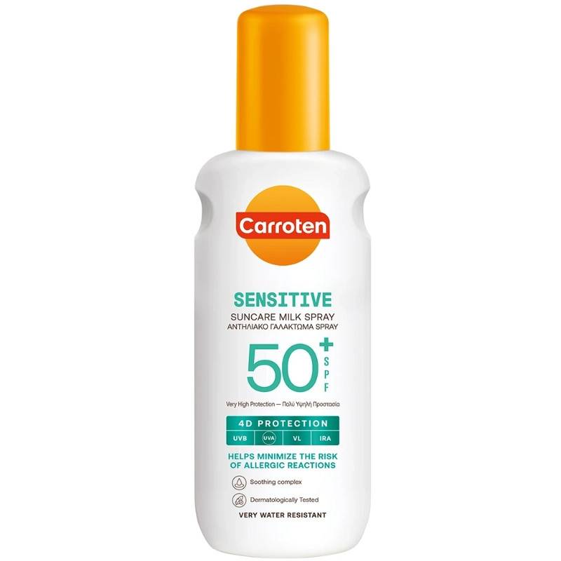 Carroten Sensitive Milk Spray SPF 50+ 200 ml
