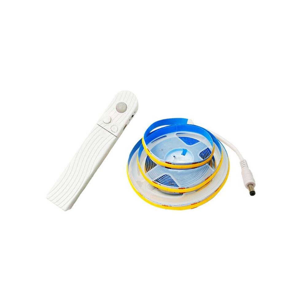 8MM COB Led Strip 5V with Motion Sensor Flexible LED 320LEDs/M Induction Night Light for Stair Kitchen
