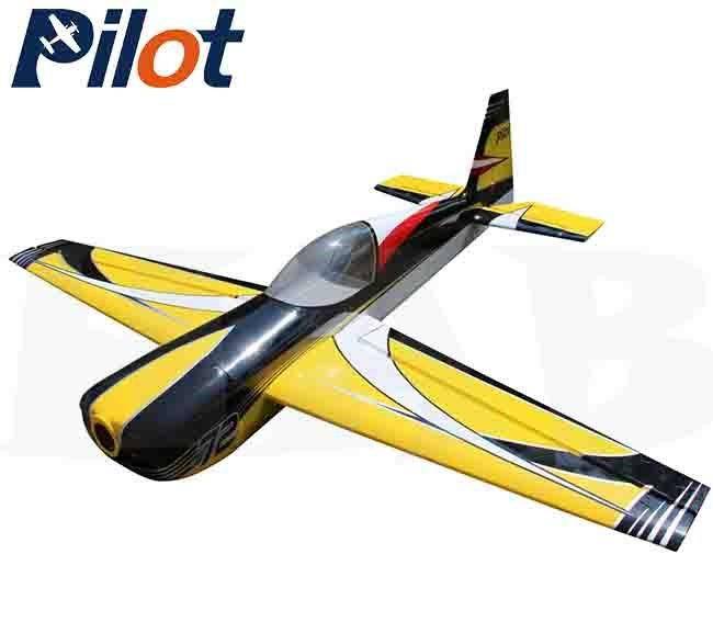 Pilot RC Laser 1850mm 35cc Yellow-Black 73 inches