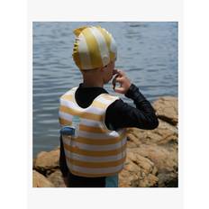 SUNNYLiFE Svømmevest, Sid the Seagull Mustard Stripe, 4-6 år