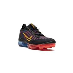 Nike Kids - Vapormax 2021 FN NN Black/Photo Blue/Crimson Gold sneakers - barn - gummi/Tyg/Tyg - 7Y - Svart