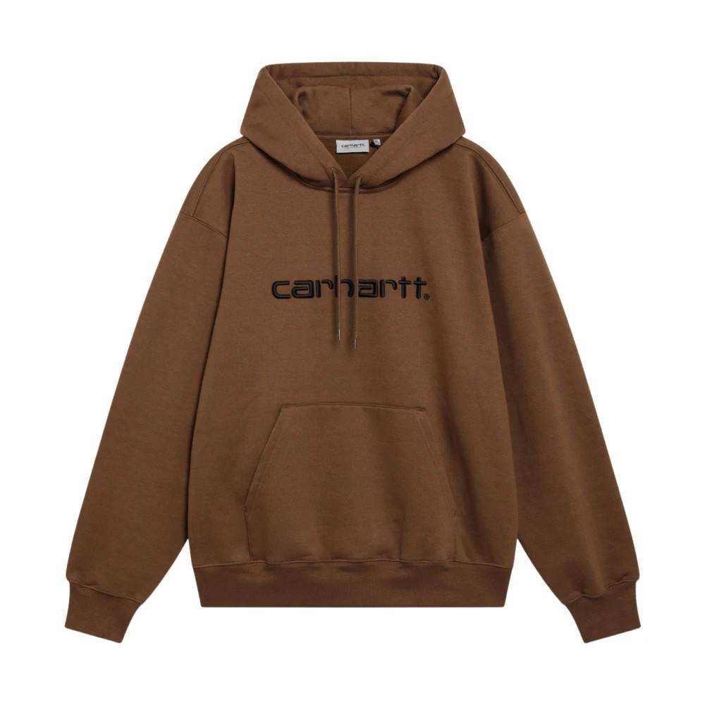 Carhartt Wip - Hooded Sweat Sweatshirts & Hoodies - Herr - L - Bomull