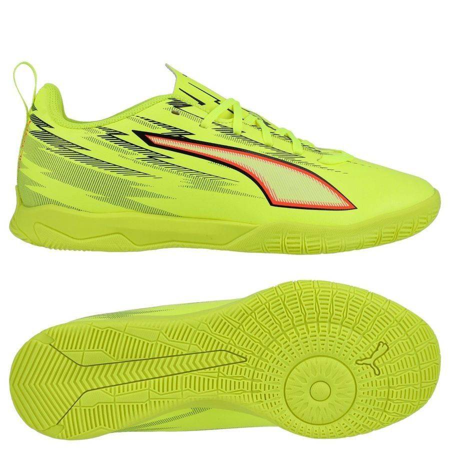 PUMA Ultra 6 Play IT Unleashed - Gul/PUMA Svart/Röd/Gul Barn - Inomhus (IC) - ['Gul'] (36)