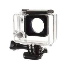 Vandtæt etui til GoPro Hero 3+/4 med vindue til LCD display