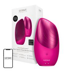 Sonic Thermo Ansigtsbørste 6 i 1 Geske med APP (magenta)