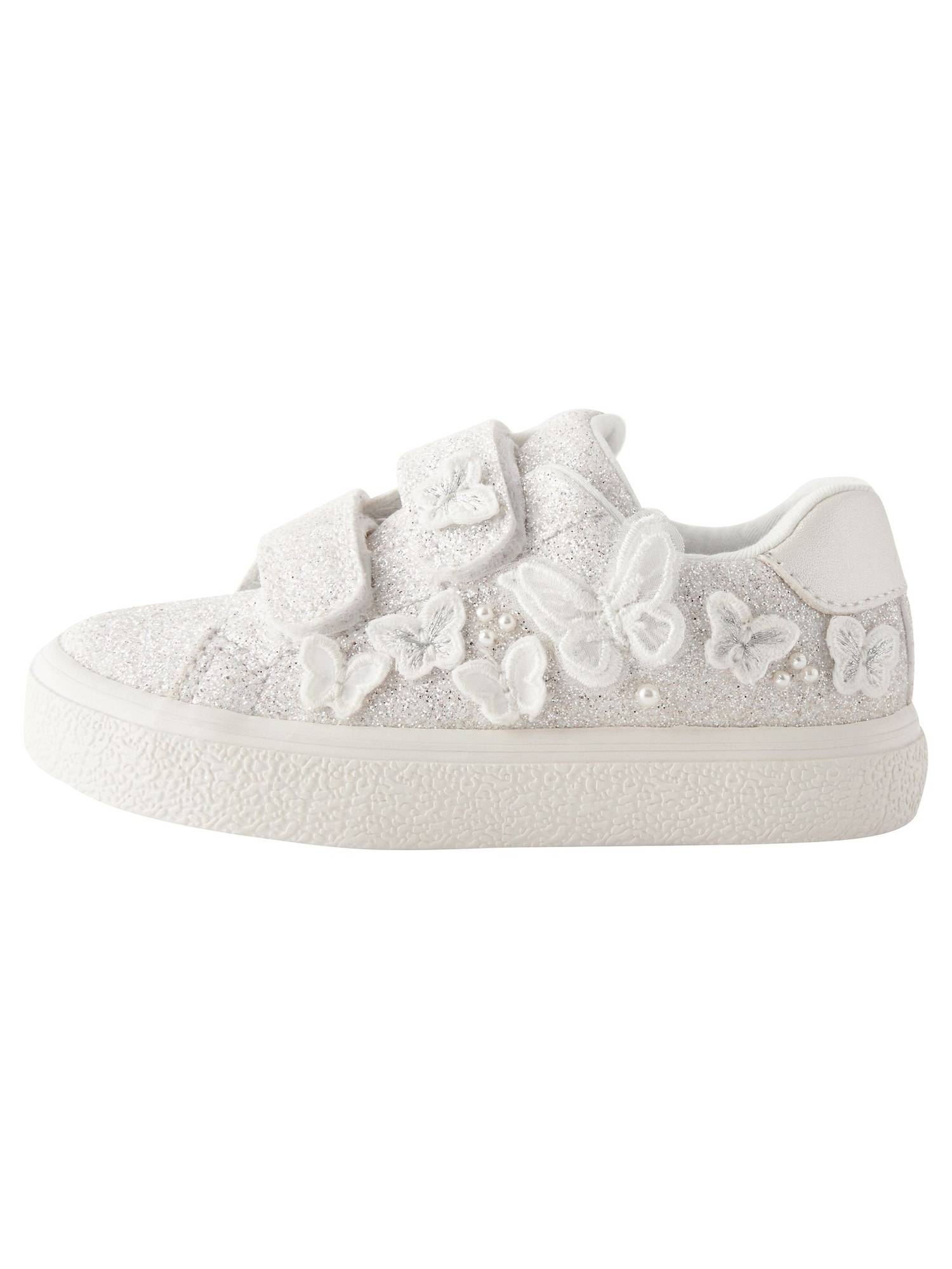 Next Sneaker silver / vit