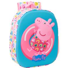 Gurli Gris 3D Rygsæk 8.5L, Blå/Pink