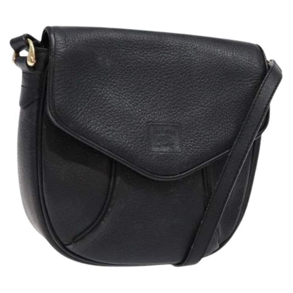 Burberry Vintage Pre-owned Vintage Skuldertaske - Vintage - Dame - Sort - ONE SIZE - Uld