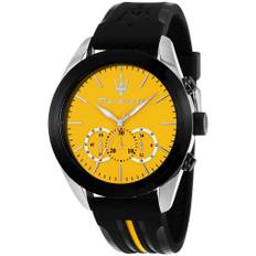 Maserati Herrklocka R8871612045 Traguardo Gul/Gummi Ø45 mm