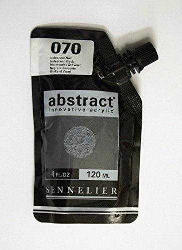 Sennelier Abstract Akrylfärg 120 ml Iridescent Black 070