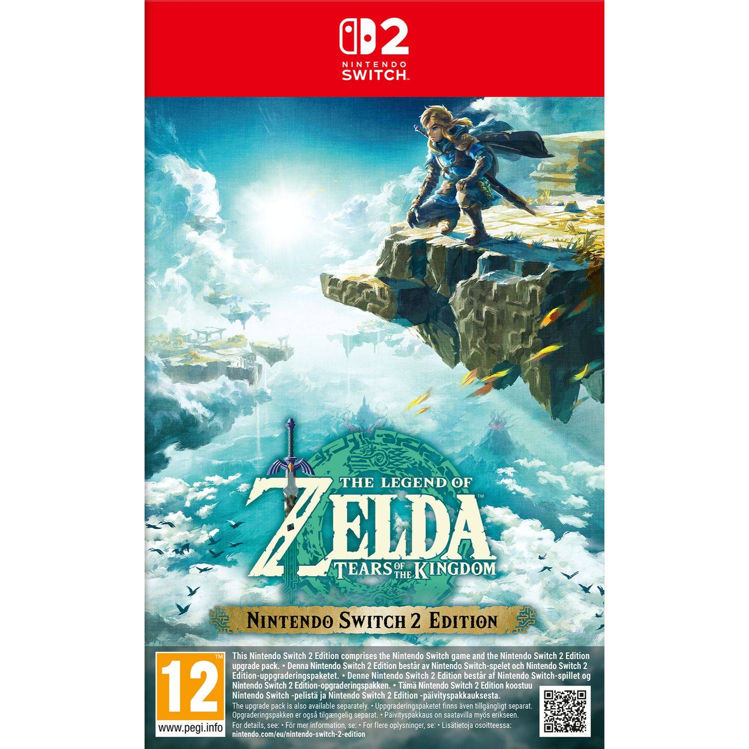 The Legend of Zelda Tears of the Kingdom Nintendo Switch 2 Nordic