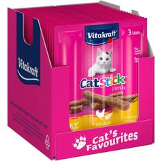 Vitakraft - Cat treats - 20 x Cat Stick poultry & liver x 3 sticks 18g